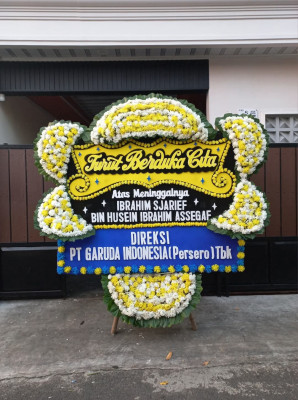Papan Bunga Duka di Sigi