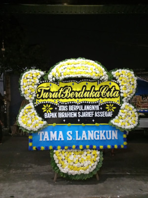Papan Bunga Duka di Sigi