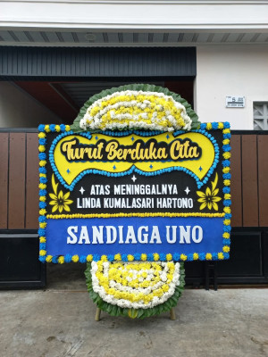Papan Bunga Duka di Sigi